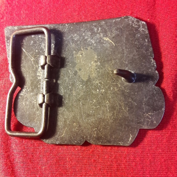 VTG Brass USA 88 Olympics Seoul brass belt buckle - Picture 4 of 4